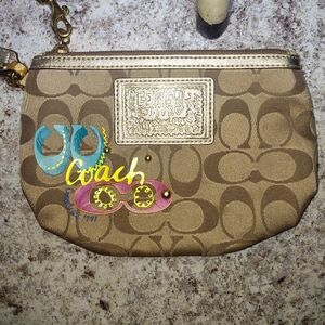 Coach  Signature Wristlets